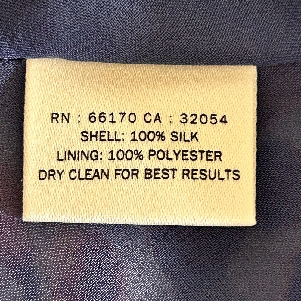 Anthro Golden Ratio Coquille Japonica
Watercolor Cowl Neck 100% Silk Dress 2 - Picture 5 of 8